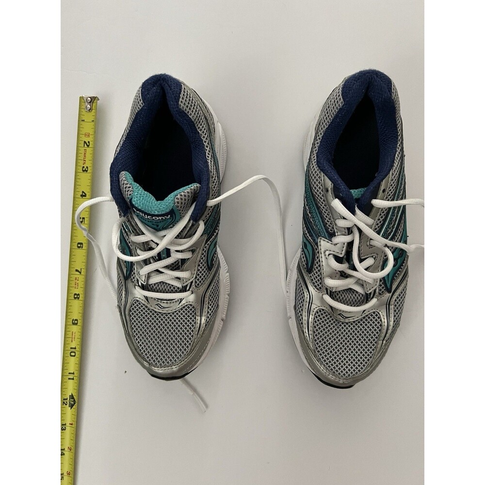 Saucony Women's Cohesion 9 Gray Blue Cross Train Running Shoes S15262-1 Size 7.5
